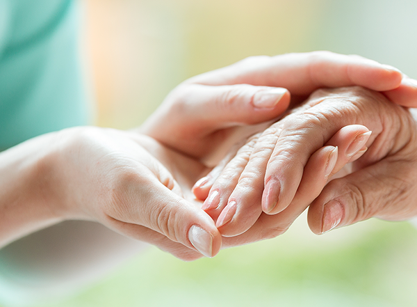 Kädet yhdessä