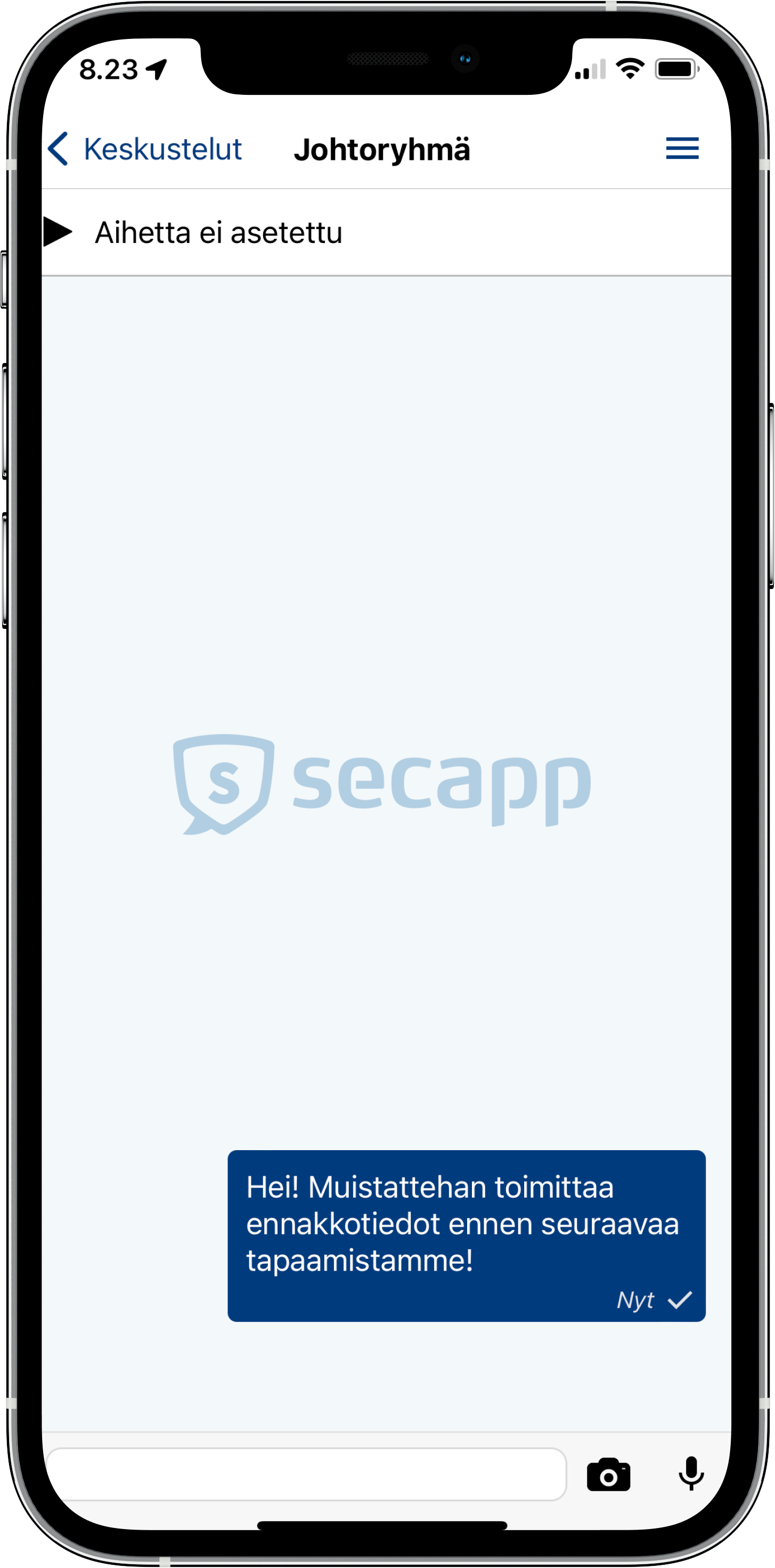 Secapp Varaudu H lyt Viesti Ja Dokumentoi Turvallisesti